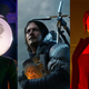 Scenes from The Outer Worlds, Death Stranding, and Control.